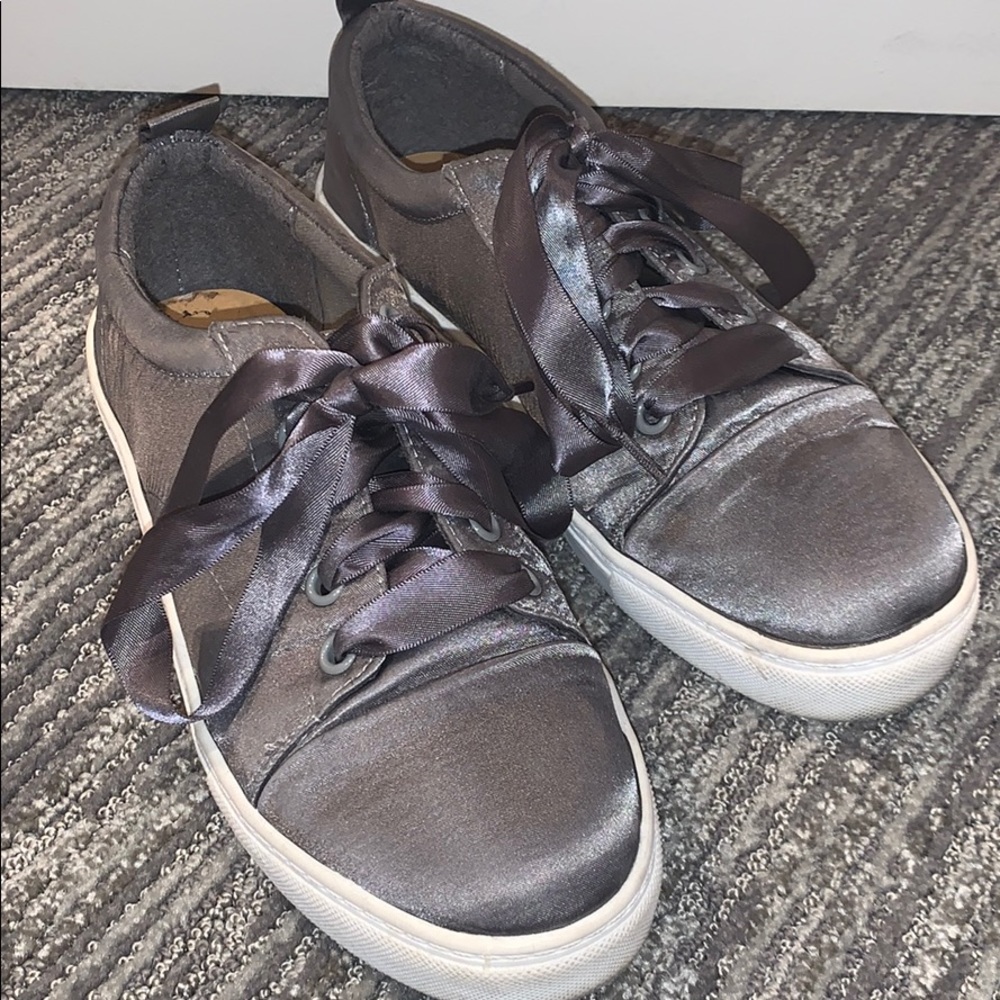 Silver shoes